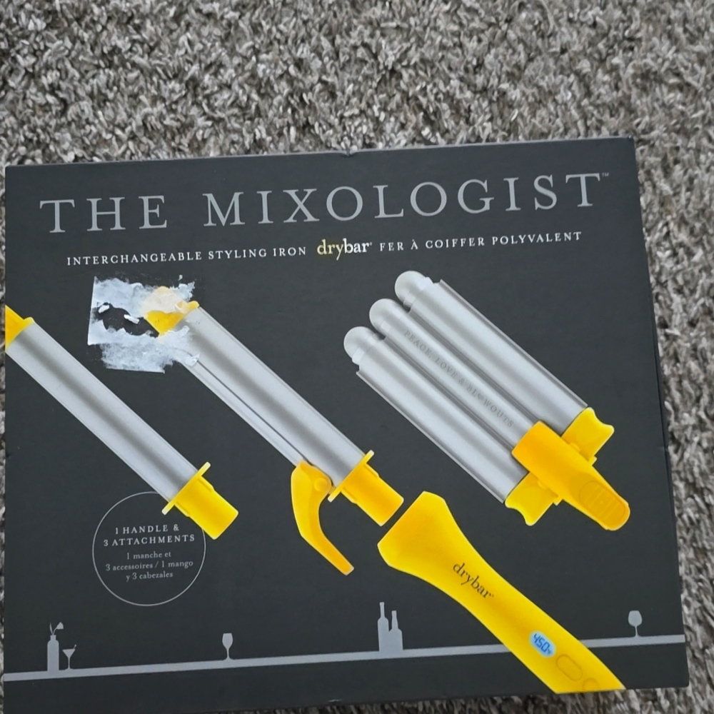 **NEW ** The Mixologist Intercgangeable Styling Iron Set by Drybar
